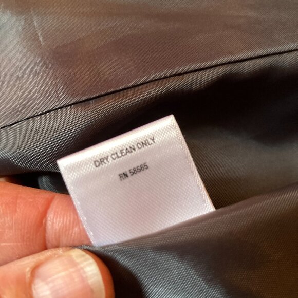 Halogen Gray Velvet Blazer, Size Large, 3/4 Sleeve Cotton Blend Jacket‎ NEW - Picture 11 of 11